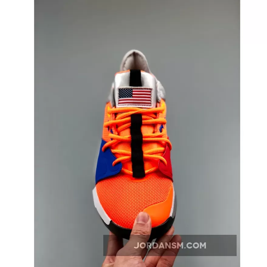 Nike PG 3 'NASA' Total Orange/Black-Metallic Silver CI2666-800 Restock