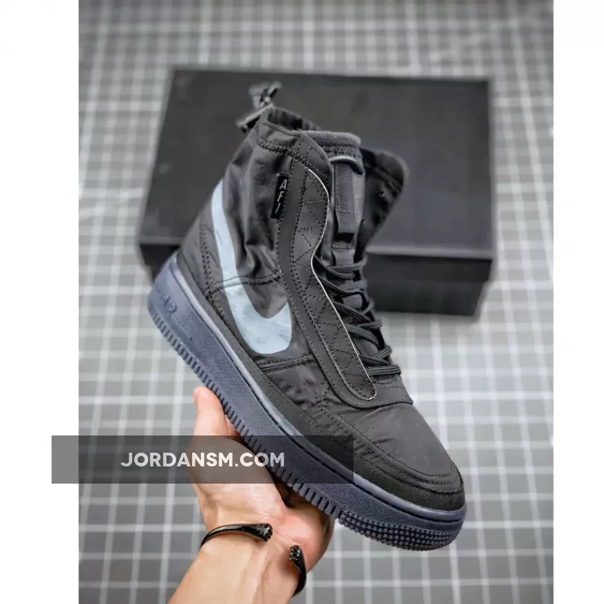 Nike Air Force 1 Shell WMNS "Black"