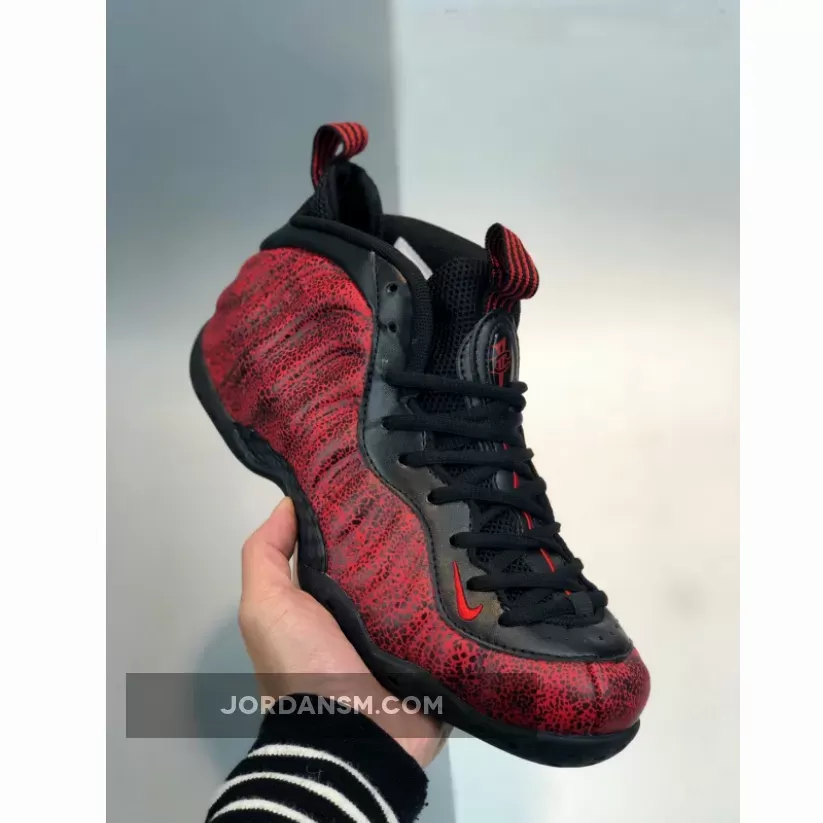 Nike Air Foamposite One 'Lava' Black/Total Crimson-Bright Crimson 314996-014 New Releases