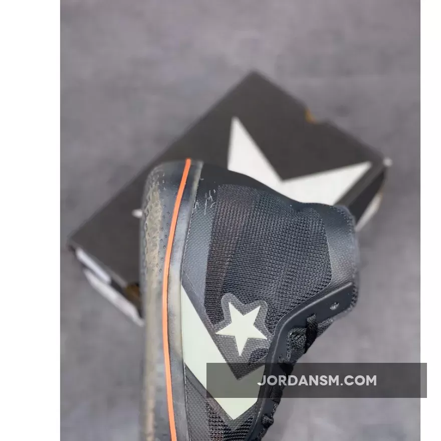 Converse All Star Pro BB Black White Orange 165654C Restock