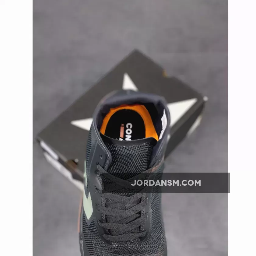 Converse All Star Pro BB Black White Orange 165654C Restock