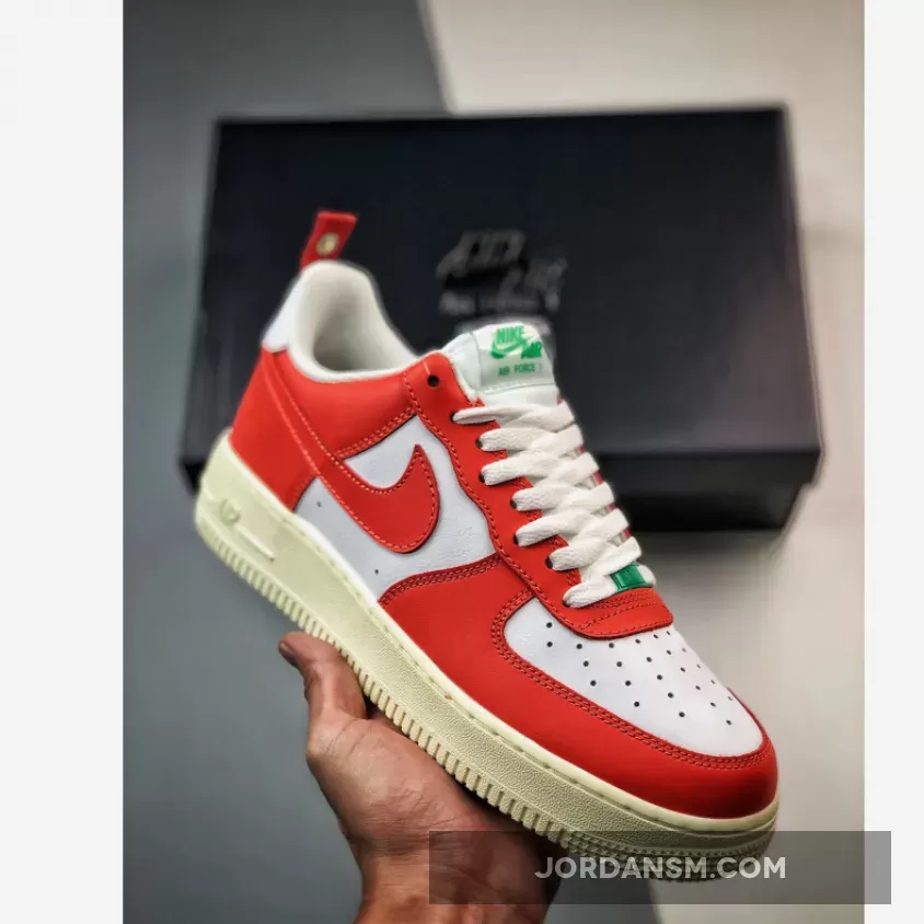 Nike Air Force 1 'Pojangmacha' Mantra Orange/White DX3141-861 / orange camo air force 1