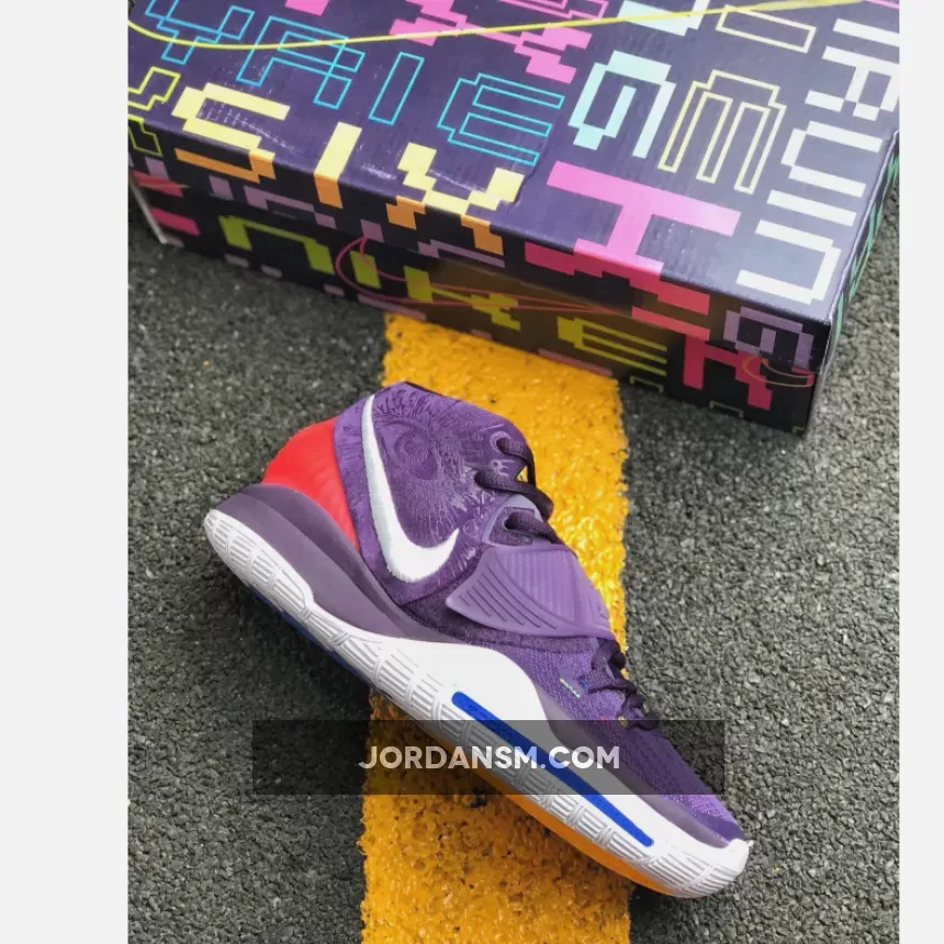 Nike Kyrie 6 'Enlightenment' Grand Purple/White BQ4630-500 / kyrie 6 grand purple/white