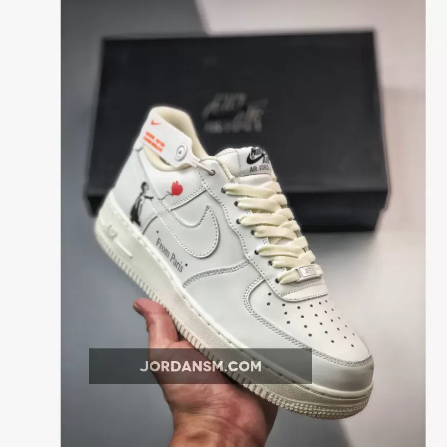 Custom Nike Air Force 1 Low From Paris With Love Restock