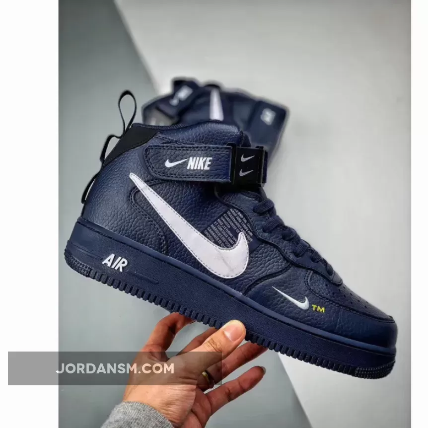 Nike Air Force 1 Mid Utility Navy 804609-403