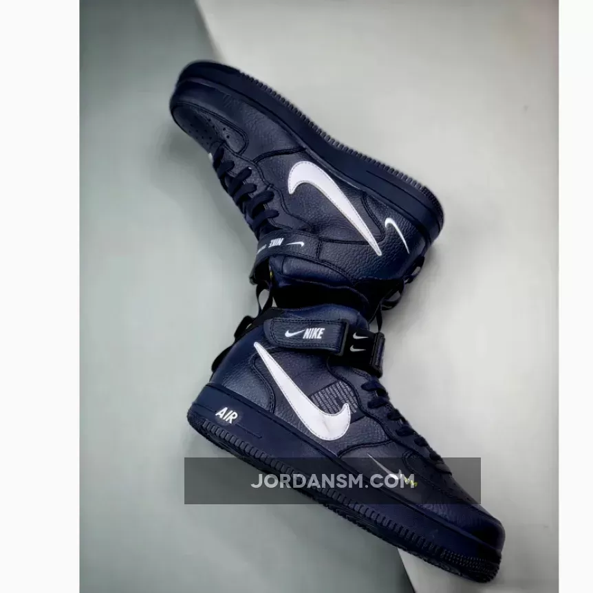 Nike Air Force 1 Mid Utility Navy 804609-403