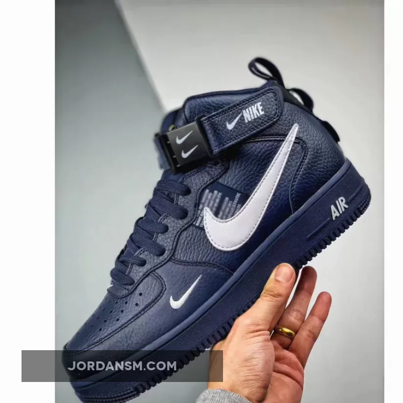 Nike Air Force 1 Mid Utility Navy 804609-403