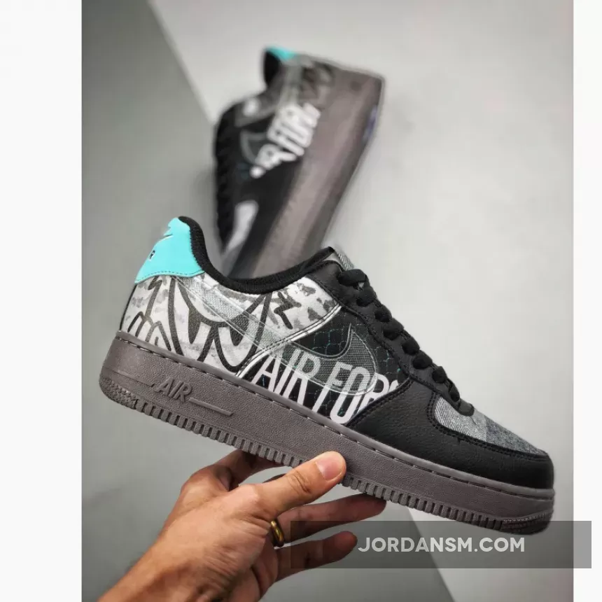 Nike Air Force 1 Low Off Noir/Pure Platinum/Black/Gunsmoke CI0066-001 Restock