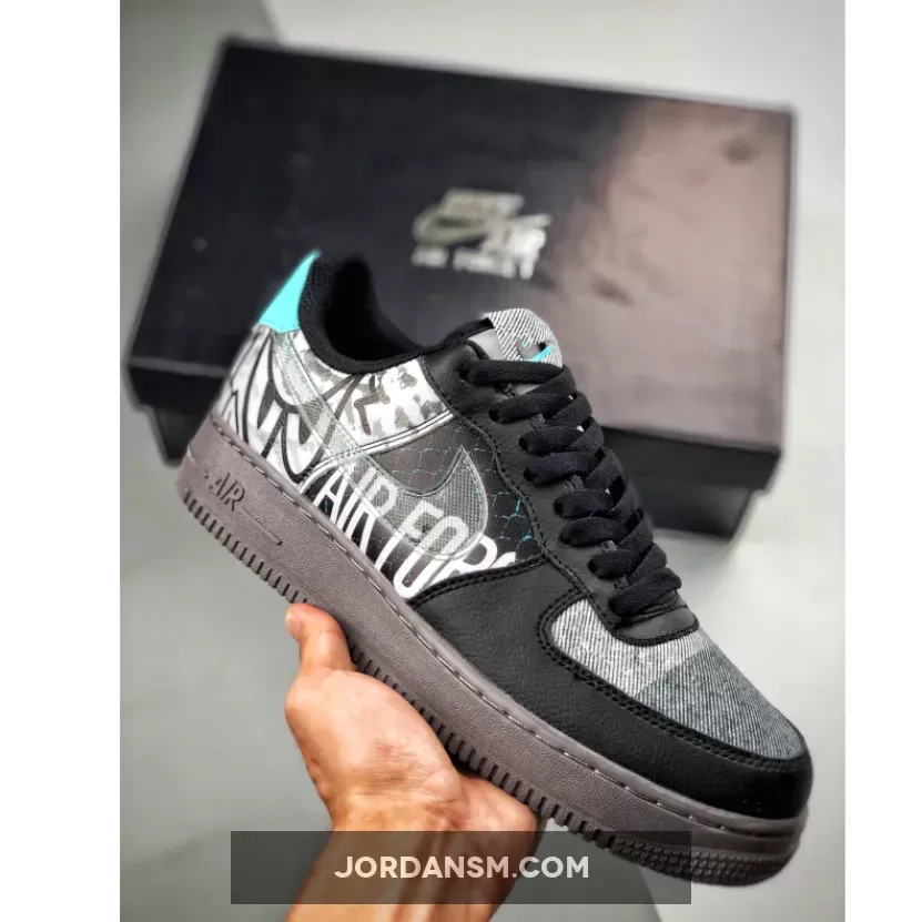 Nike Air Force 1 Low Off Noir/Pure Platinum/Black/Gunsmoke CI0066-001 Restock