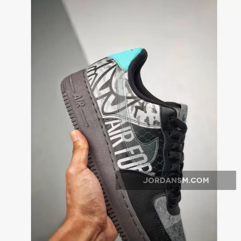 Nike Air Force 1 Low Off Noir/Pure Platinum/Black/Gunsmoke CI0066-001 Restock
