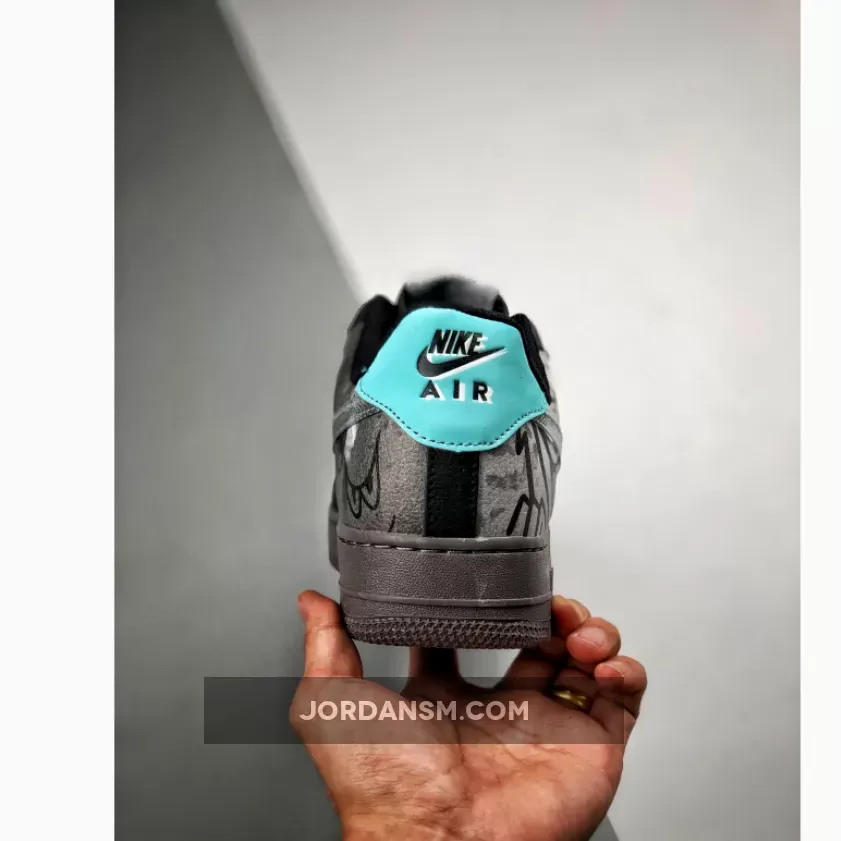 Nike Air Force 1 Low Off Noir/Pure Platinum/Black/Gunsmoke CI0066-001 Restock