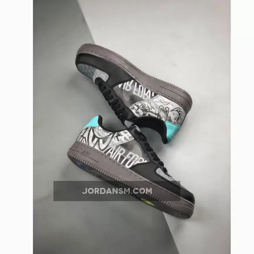 Nike Air Force 1 Low Off Noir/Pure Platinum/Black/Gunsmoke CI0066-001 Restock
