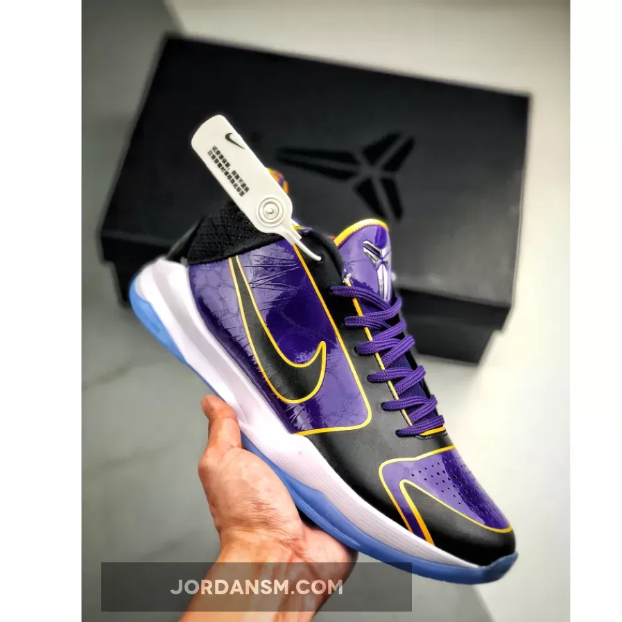 Nike Kobe 5 Protro ‘Lakers’ Court Purple/Black-University Gold