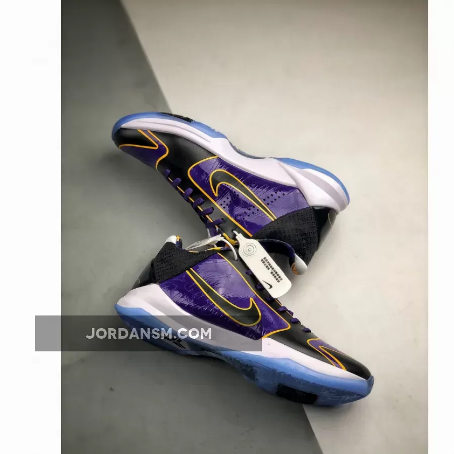 Nike Kobe 5 Protro ‘Lakers’ Court Purple/Black-University Gold