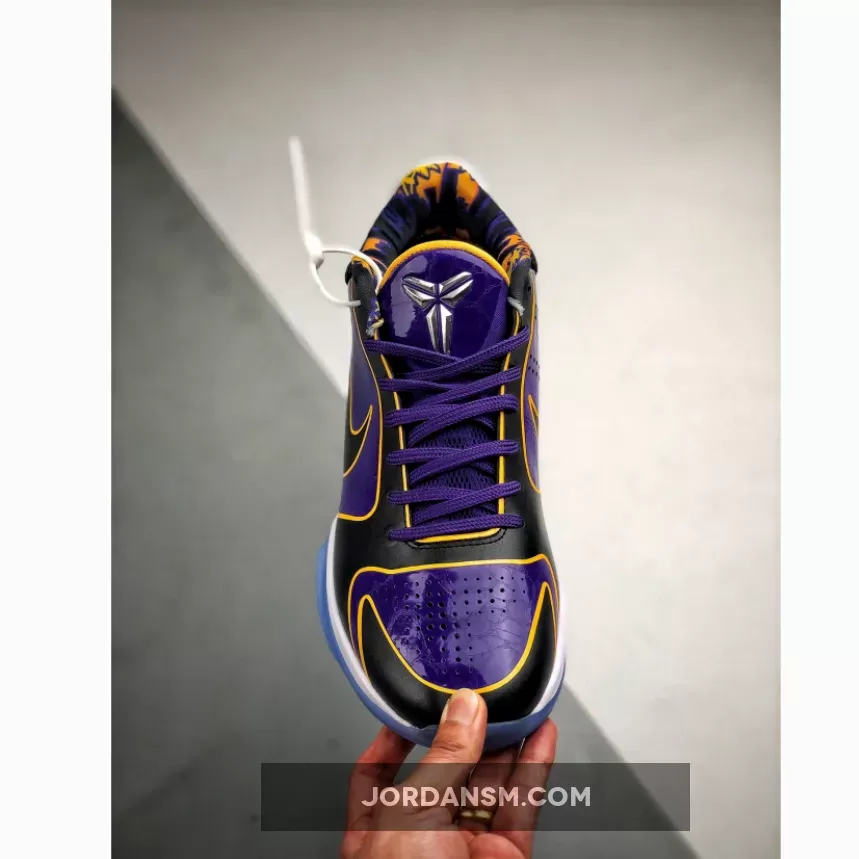 Nike Kobe 5 Protro ‘Lakers’ Court Purple/Black-University Gold