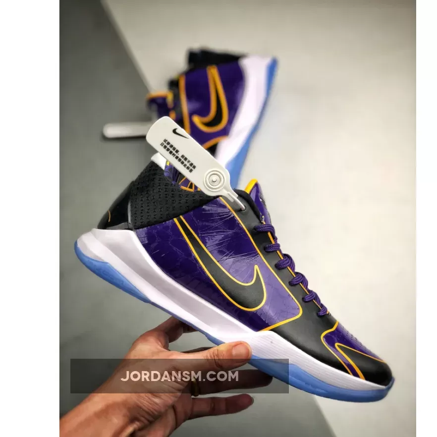 Nike Kobe 5 Protro ‘Lakers’ Court Purple/Black-University Gold