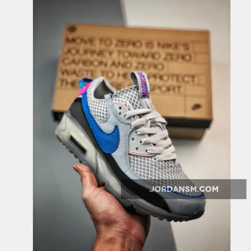 Nike Air Max 90 Terrascape Grey Blue Pink #Nike Air Max 90 Terrascape Miami DM0033-004
