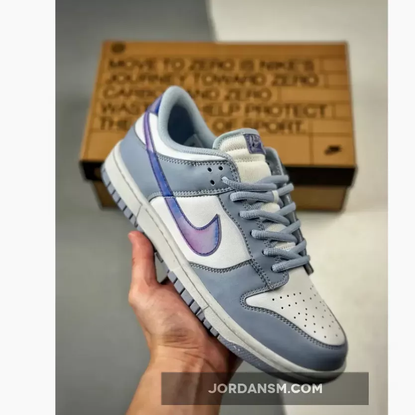 New Releases Nike Dunk Low Blue Iridescent FJ4668-400