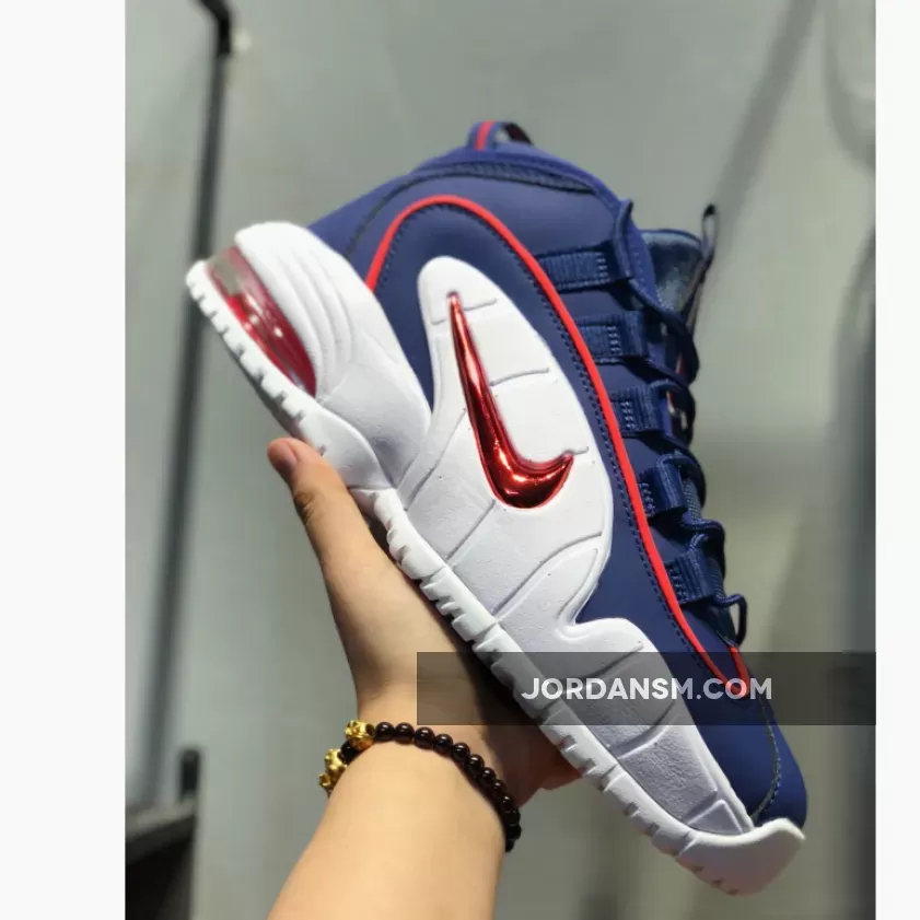 Nike Air Max Penny 1 Deep Royal Blue/Gym Red-White 685153-400 Restock