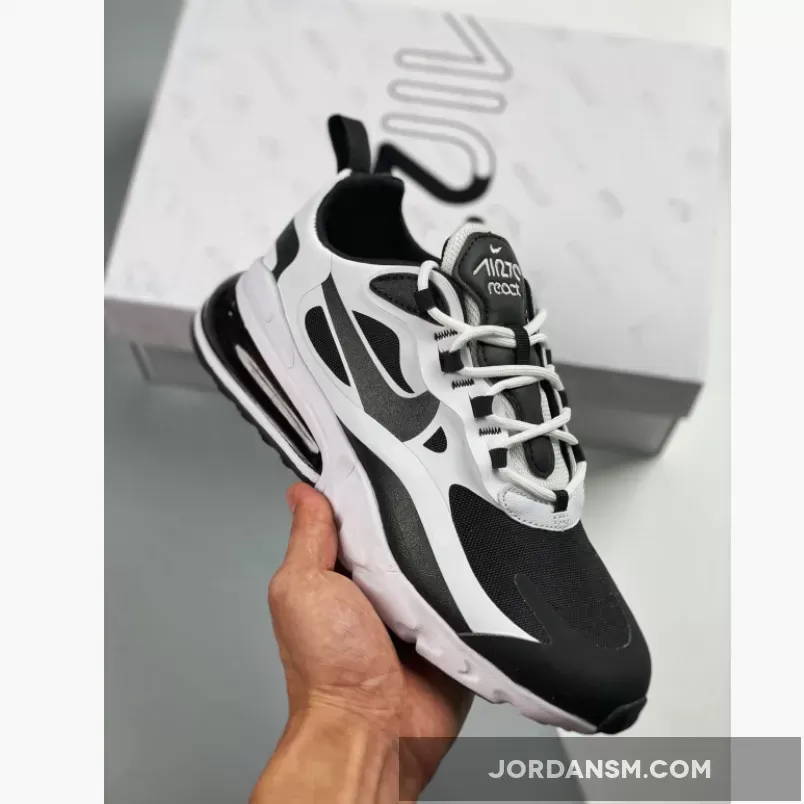 Nike Air Max 270 React 'White Black' CT1646-100 New Releases