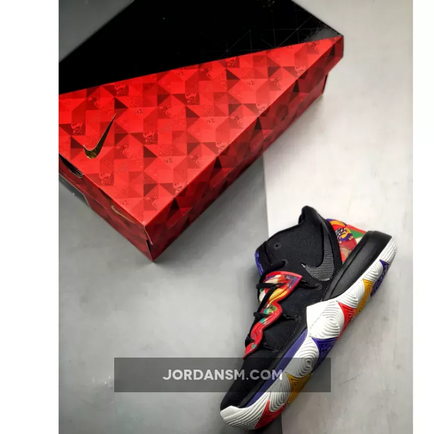 Nike Kyrie 5 'Chinese New Year' Black/Multi AO2919-010 New Releases