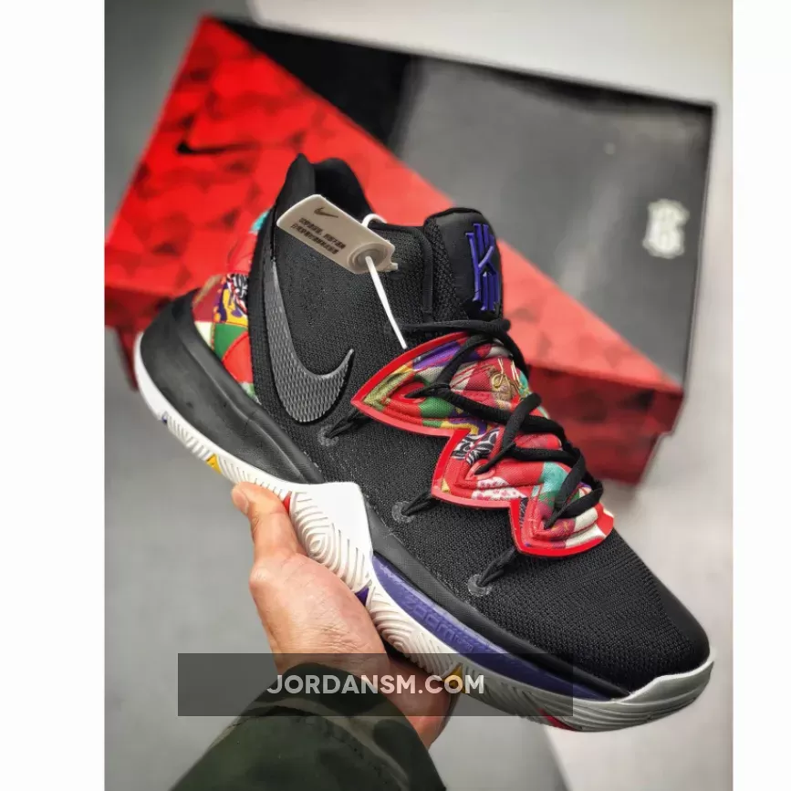 Nike Kyrie 5 'Chinese New Year' Black/Multi AO2919-010 New Releases