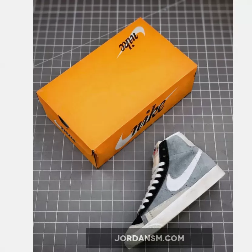 Nike Blazer Mid 77 Vintage Cool Grey/Black/White nike blazer mid 77 cool grey