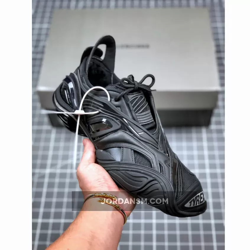 Balenciaga Tyrex Rubber Sneaker Triple Black Online