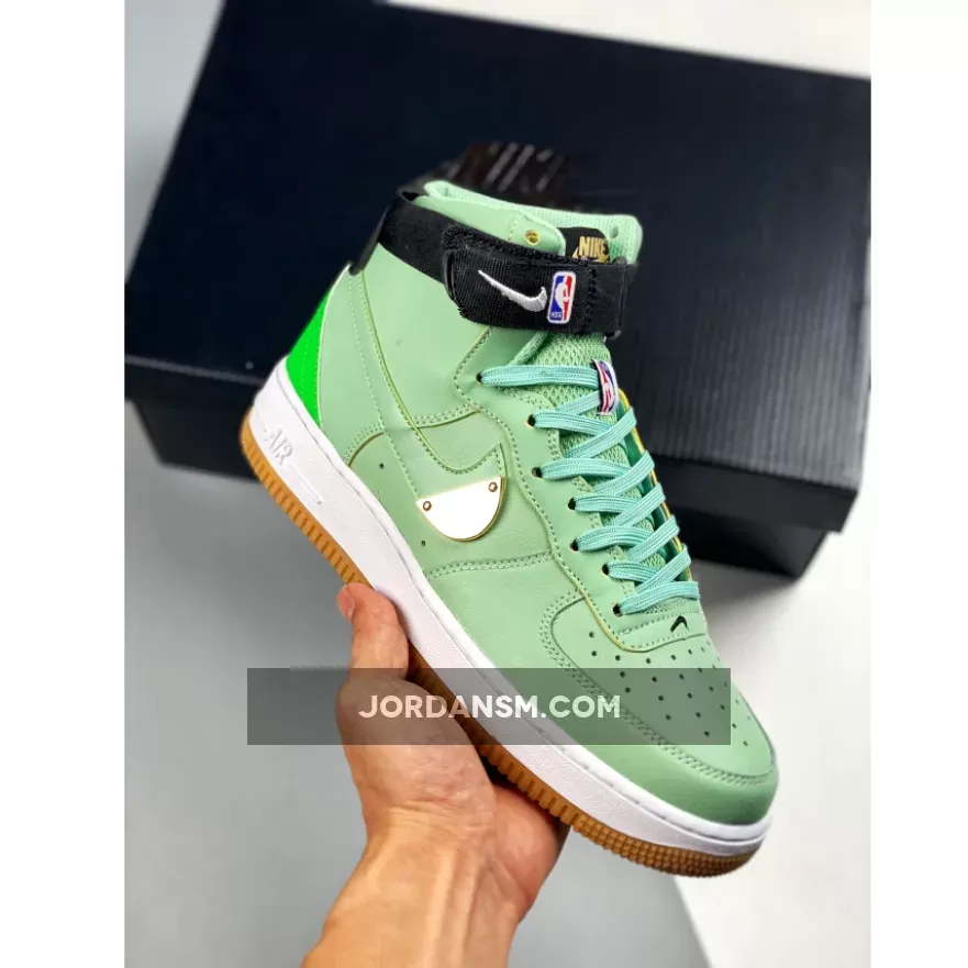 NBA x Nike Air Force 1 High Celtics Green / celtics air force 1