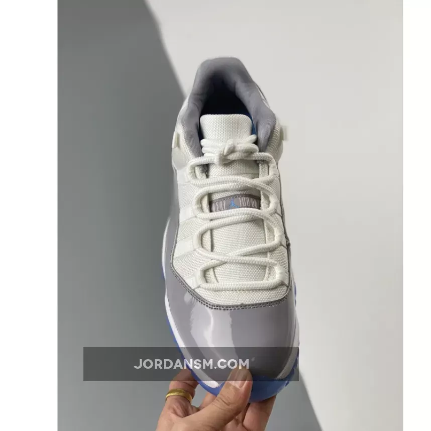 Air Jordan 11 Low White/University Blue/Cement Grey AV2187-140 Online