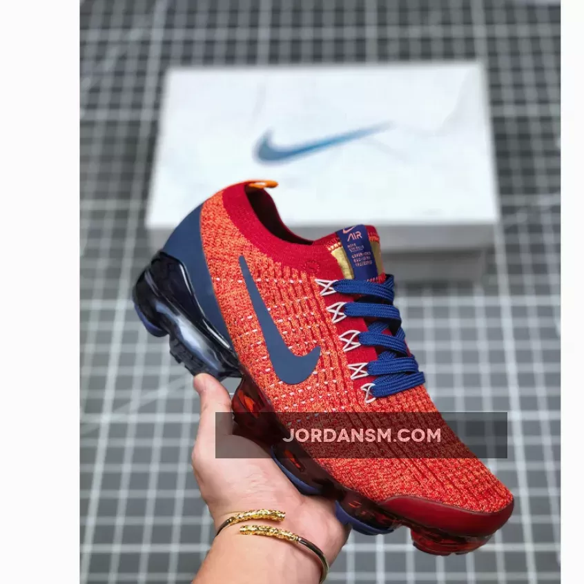 Nike Air VaporMax 3.0 Noble Red/Blue Void-Light Armory Blue / nike vapormax armory blue