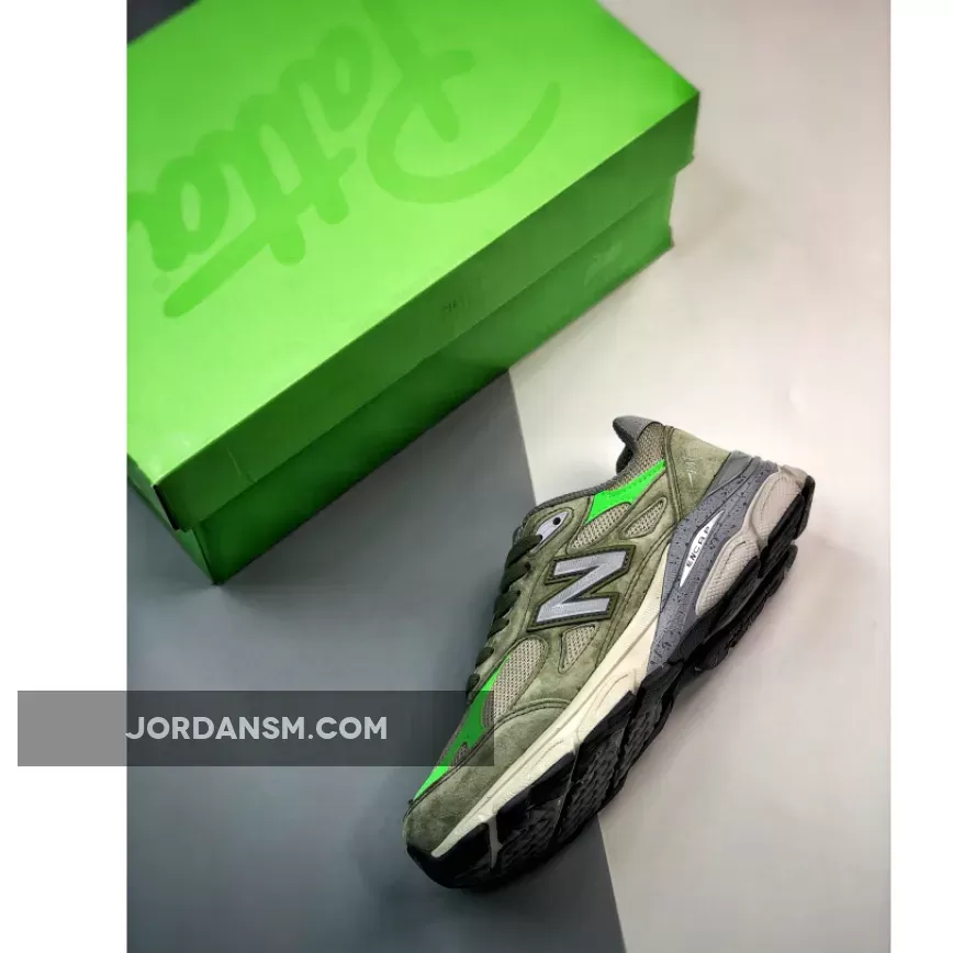 Patta x New Balance 990v3 Olive/Grey-Cream M990PP3