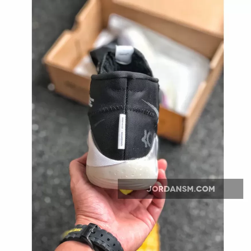 Nike KD 12 'The Day One' Black/Pure Platinum-White AR4229-001 / kd one