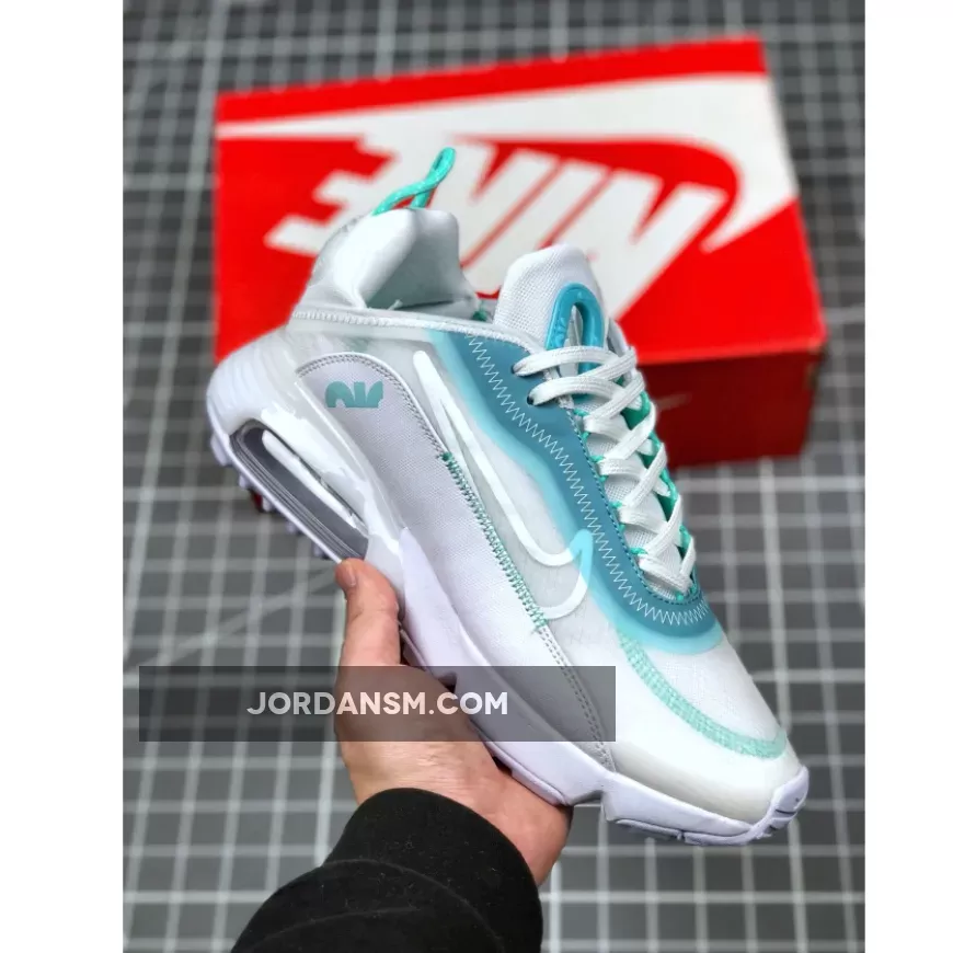 Nike Air Max 2090 Photon Dust/Midnight Turquoise-Solar Flare CT7695-400 Restock