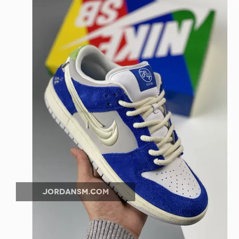 Fly Streetwear x Nike SB Dunk Low Blue