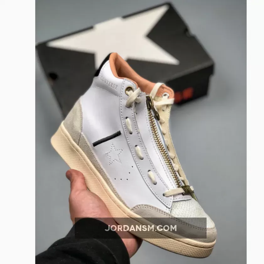 Ibn Jasper x Converse Pro Leather White Grey