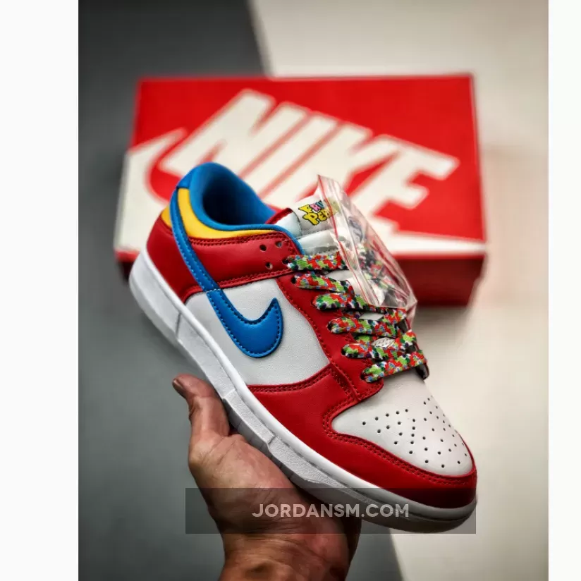 LeBron James x Nike Dunk Low "Fruity Pebbles"