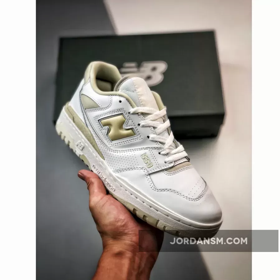 New Balance 550 White/Silver Birch