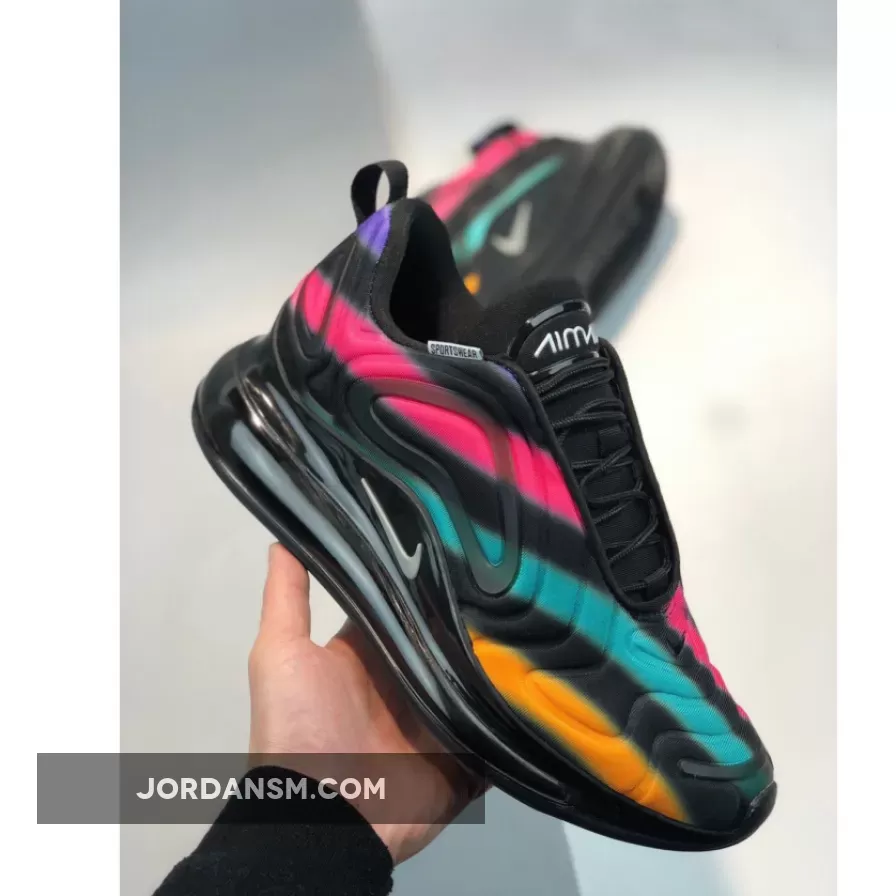 Nike Air Max 720 Neon Black