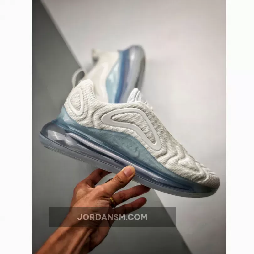 Nike Air Max 720 White/White-Metallic Platinum