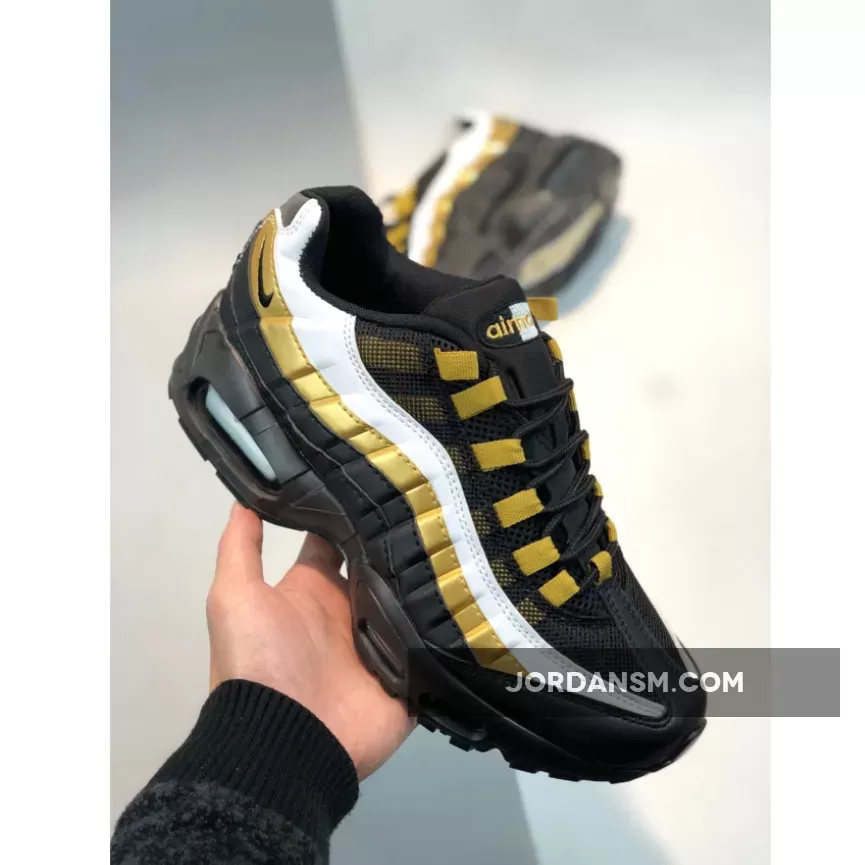 Nike Air Max 95 Black Metallic Gold