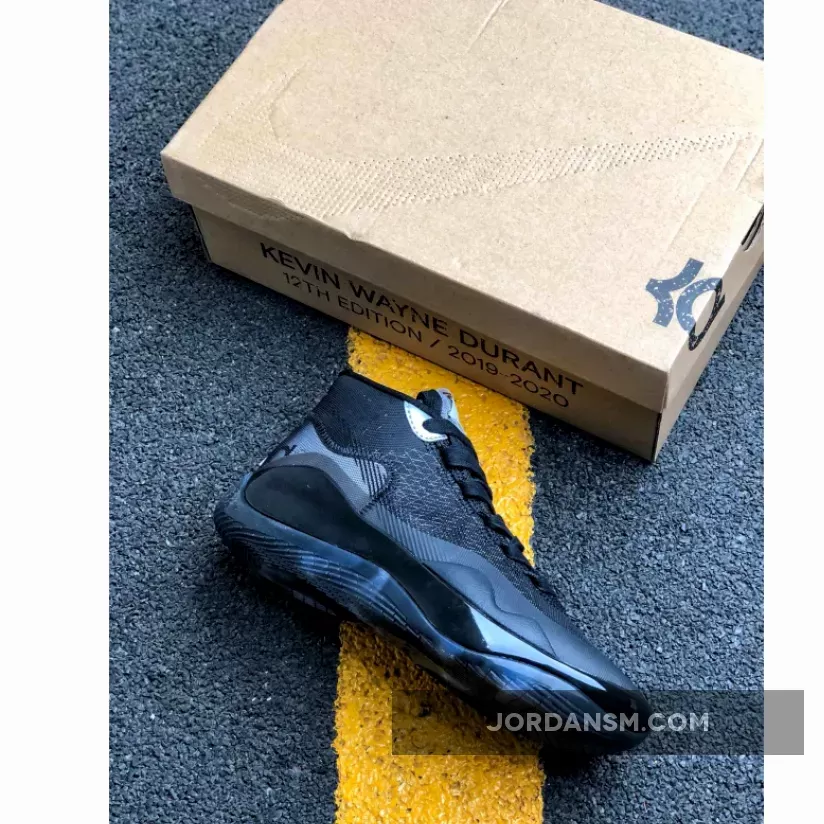 Nike KD 12 Black/Anthracite-Cool Grey