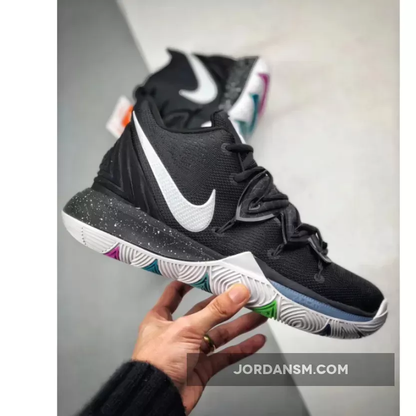 Nike Kyrie 5 "Black Magic" Black-White/Multicolor
