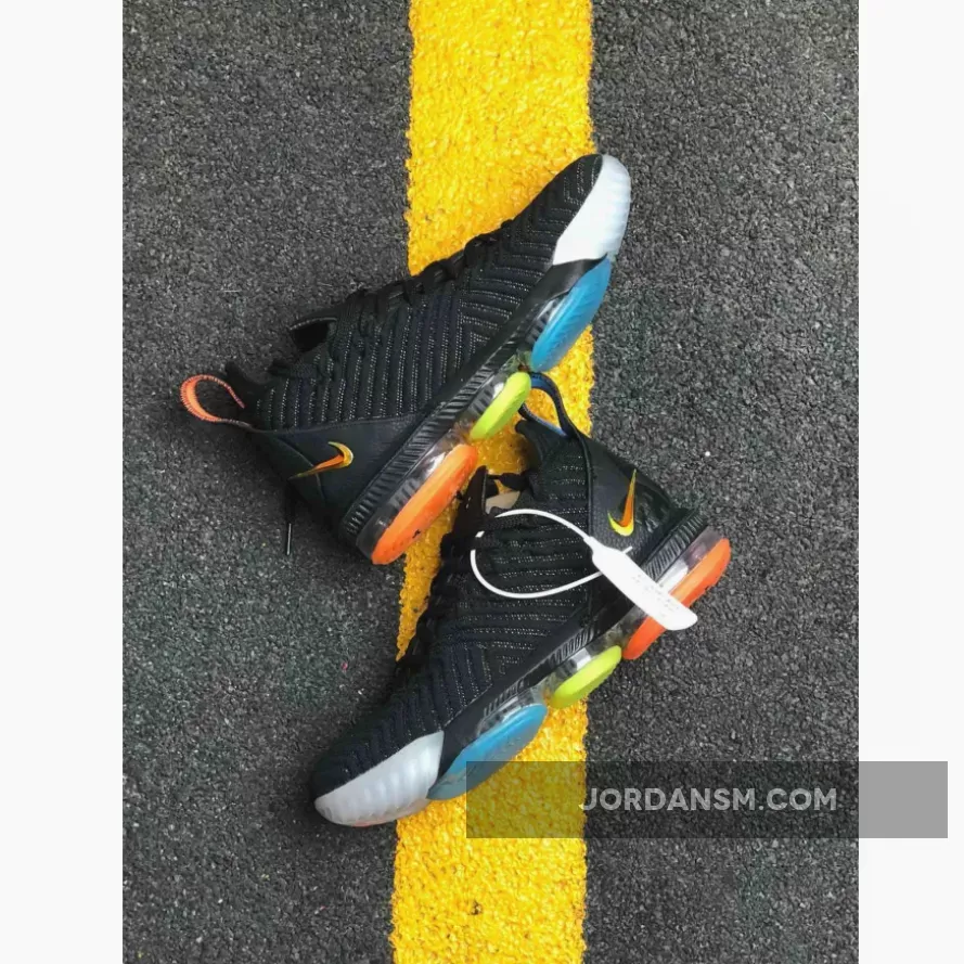 Nike LeBron 16 "I Promise" Black/Multi-Color
