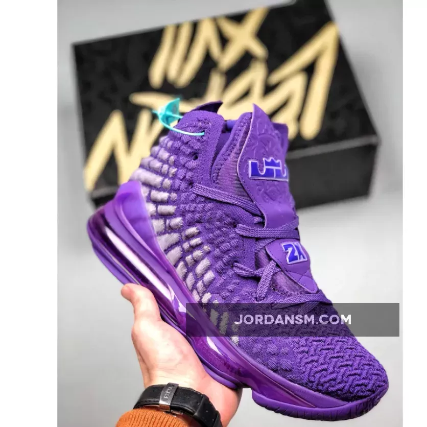 Nike LeBron 17 "Bron 2K" Purple