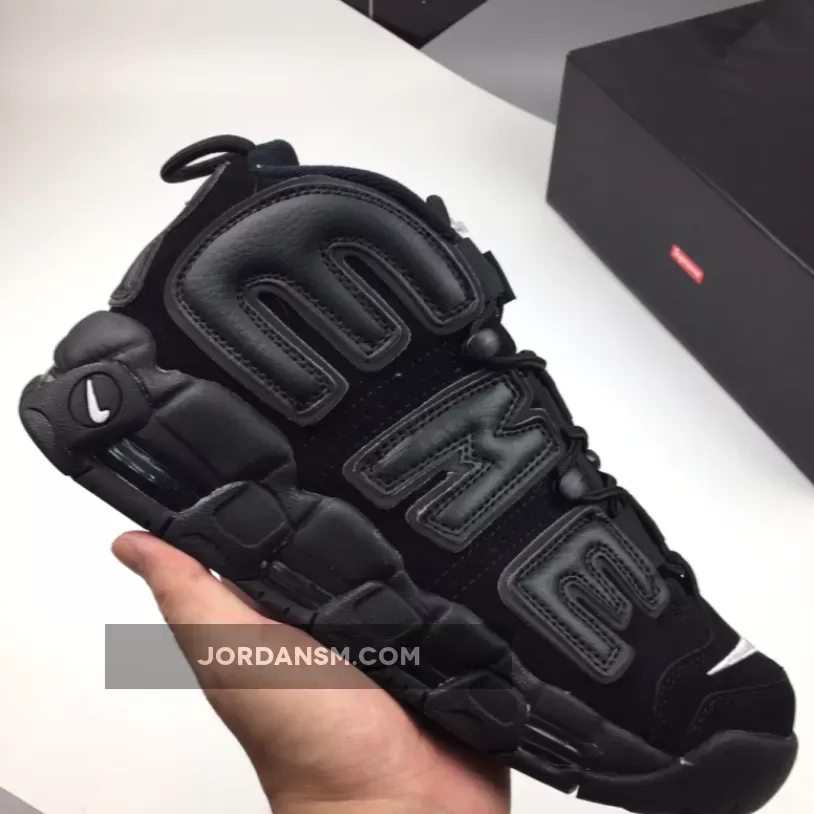Supreme x Nike Air More Uptempo Suptempo Black